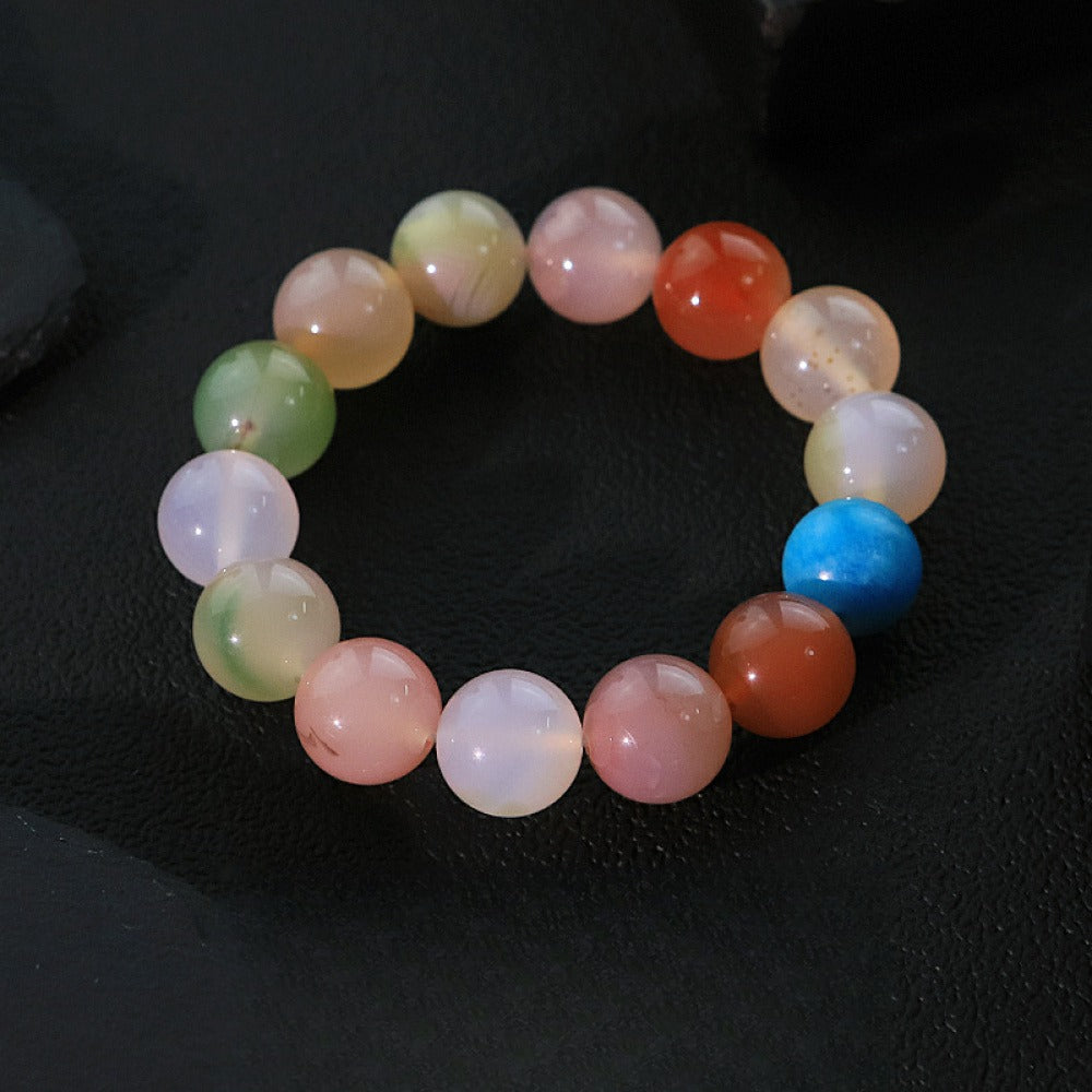 Duobao Natural Agate Bracelet